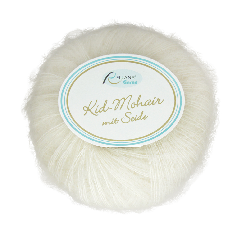 Mohair Mit Seide Wolle
