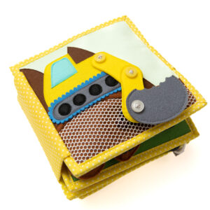 Mein erster Bagger - Mini Quiet Book