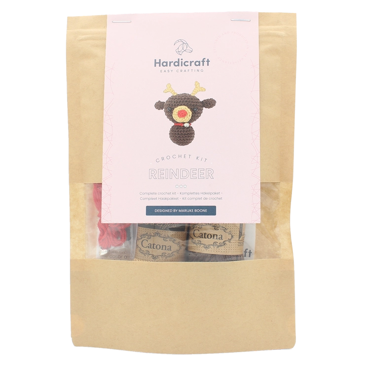 DIY Häkelset zum Selbermachen *Rentier mini – Bild 3