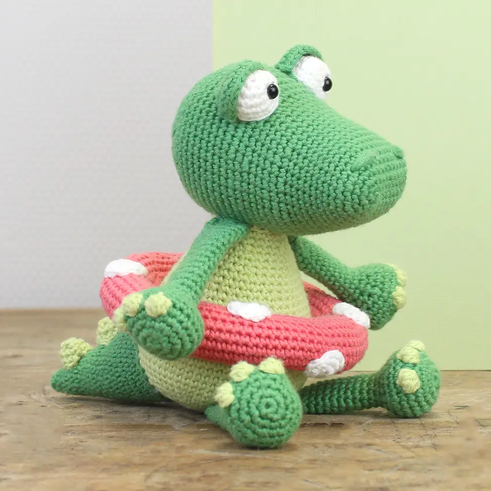 DIY Häkelset *Klaas Krokodil