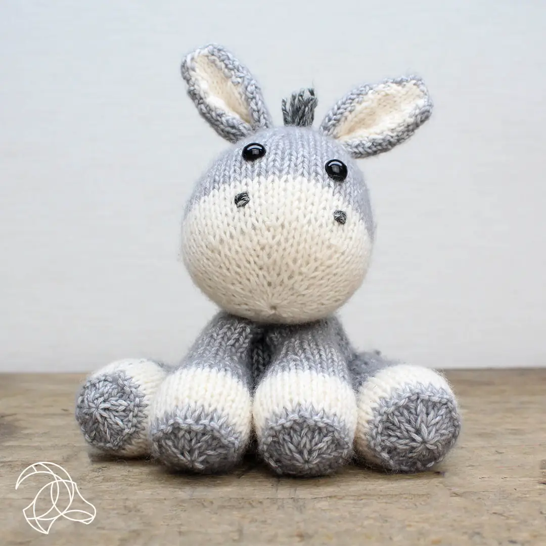 DIY Strickset *Lente Donkey – Bild 3